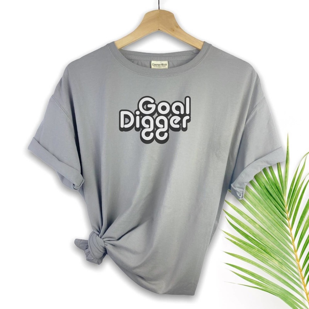 Goal Digger T-Shirt | Comfort Wash Garment Dyed